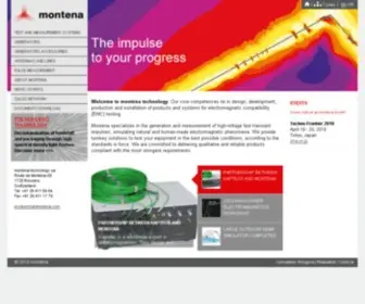 Montena.com(Home ) Screenshot