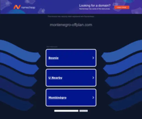 Montenegro-Offplan.com(Montenegro Offplan) Screenshot