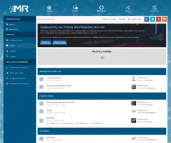 Montenegro-Racing.com(Montenegro Racing Forum) Screenshot
