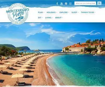 Montenegropulse.com(Montenegro Pulse) Screenshot
