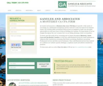 Monterey-Cpa.com(Ganeles and Associates) Screenshot