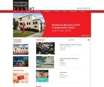 Montereyart.org(Monterey Museum of Art) Screenshot