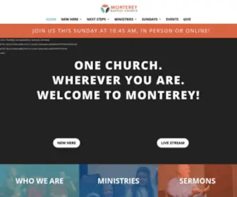 Montereybaptist.org(Montereybaptist) Screenshot