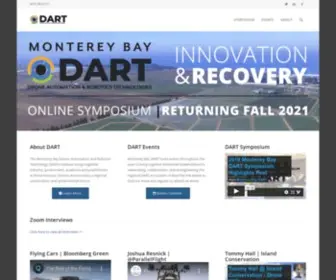 Montereybaydart.org(Advancing a DART industries cluster in the Monterey Bay region) Screenshot