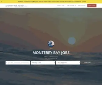 Montereybayjobs.com(Monterey, CA Jobs & Employment) Screenshot