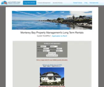 Montereybaypropertymanagement.com(Monterey Bay Property Management) Screenshot