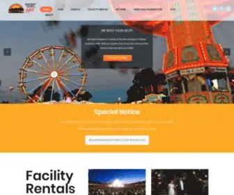 Montereycountyfair.com(Monterey County Fairgrounds) Screenshot