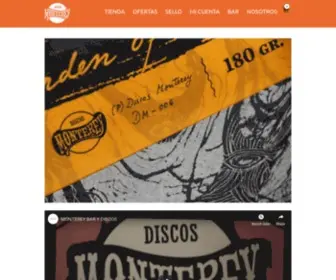 Montereydiscos.es(Tienda de discos) Screenshot
