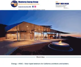 Montereyenergygroup.com(Monterey Energy Group (MEG)) Screenshot
