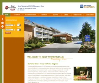 Montereyinnca.com(Best Western PLUS Monterey Inn) Screenshot