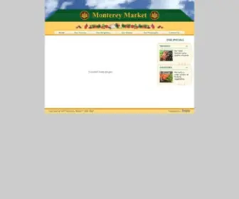 Montereymarket.com(Monterey Market) Screenshot