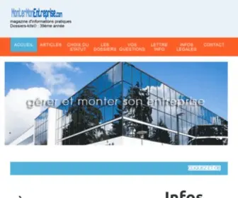 Montermonentreprise.com(Monter mon entreprise) Screenshot