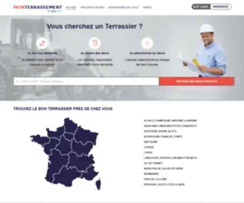 Monterrassement.pro(Terrassier) Screenshot