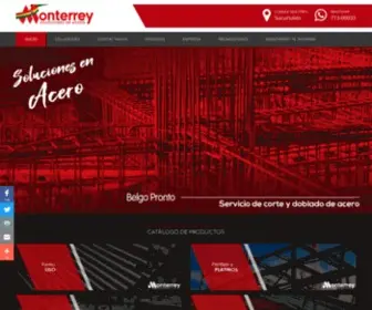 Monterrey.com.bo(Soluciones en Acero) Screenshot