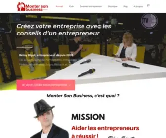 Montersonbusiness.com(Monter son business) Screenshot
