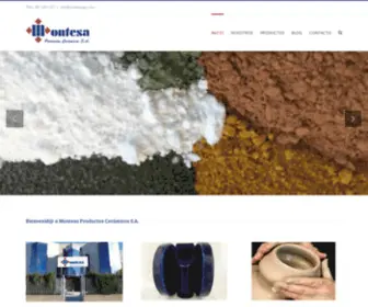 Montesapc.com(Montesa Productos Cerámicos) Screenshot