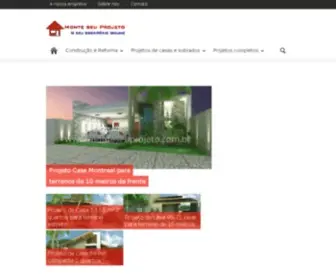 Monteseuprojeto.com.br(Monte seu projeto) Screenshot