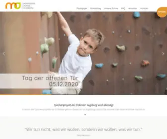 Montessori-Augsburg.de(Montessori Schule Augsburg) Screenshot