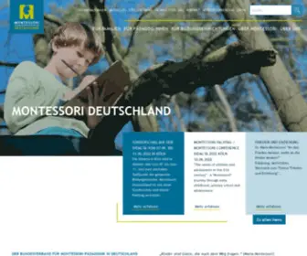 Montessori-Deutschland.de(Montessori Deutschland) Screenshot