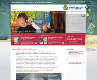 Montessori-Leipzig.de(Montessori-Schulzentrum Leipzig) Screenshot