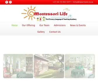 Montessori-Life.com(Montessori School Sunningdale) Screenshot