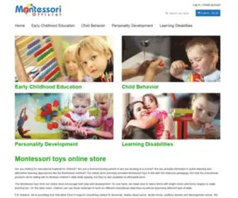 Montessori-Official.com(Montessori Official Shop) Screenshot