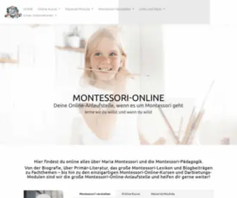 Montessori-Online.com(Von A bis Z ist hier alles drin) Screenshot