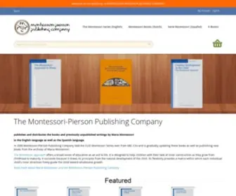 Montessori-Pierson.com(Montessori-pierson publishing company) Screenshot