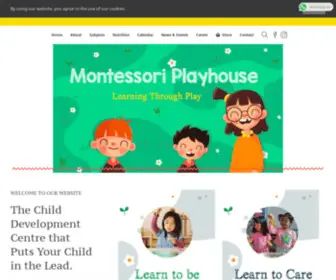 Montessori-Playhouse.com(Learning Through Play) Screenshot