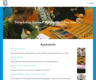 Montessori.fi(Suomen Montessoriliitto) Screenshot