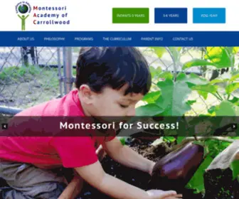 Montessori4Success.com(The Montessori Academy of Carrollwood) Screenshot