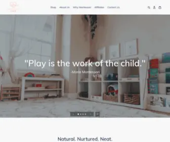 Montessoriandme.us(Montessori & Me) Screenshot