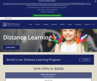 Montessoriassociationofla.com(Home) Screenshot