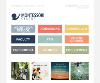 Montessoricentre.org(Montessori Centre) Screenshot