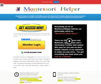 Montessorihelper.com(Montessori Helper) Screenshot