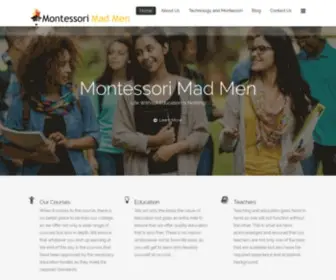 Montessorimadmen.com(Montessori Mad Men) Screenshot