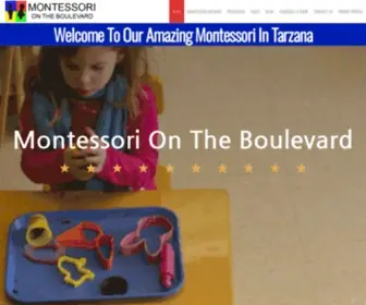 Montessoriontheblvd.com(Our Preschool In Tarzana) Screenshot