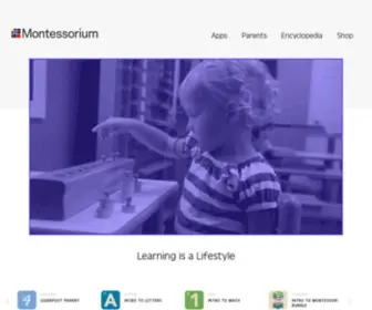 Montessorium.com(Learning is a lifestyle) Screenshot