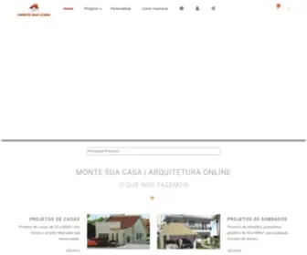 Montesuacasa.com.br(Projetos) Screenshot