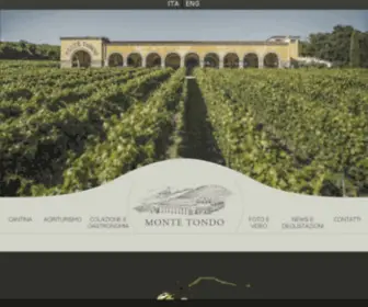 Montetondo.it(Degustazione in cantina e soggiorno a Soave) Screenshot