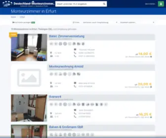 Monteurzimmer-Erfurt.de(Ab 9) Screenshot