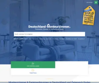 Monteurzimmer.net(Preiswerte) Screenshot