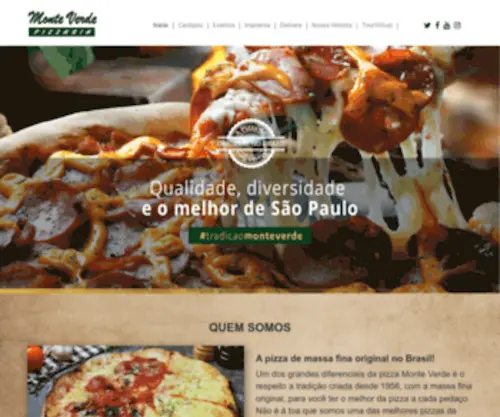 Monteverdepizzaria.com.br(Pizzaria) Screenshot
