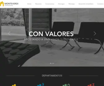 Monteverdiconstrucciones.com(Hormigon Elaborado M3) Screenshot