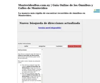 Montevideobus.com.uy(Guía) Screenshot