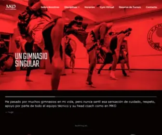 Montevideoknockout.com(Combat Gym & Box Oficial de Crossfit) Screenshot