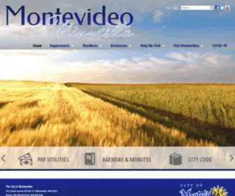 Montevideomn.org(City of Montevideo) Screenshot