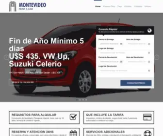 Montevideorentacar.com(Montevideo rent a car) Screenshot