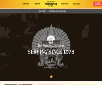 Montezumas.com.au(Montezuma's Mexican Restaurants) Screenshot
