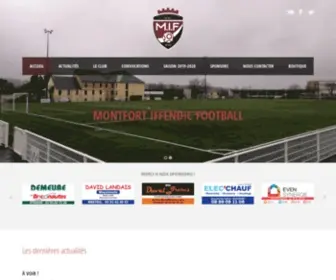 Montfort-Iffendic-Football.com(Montfort Iffendic Football) Screenshot